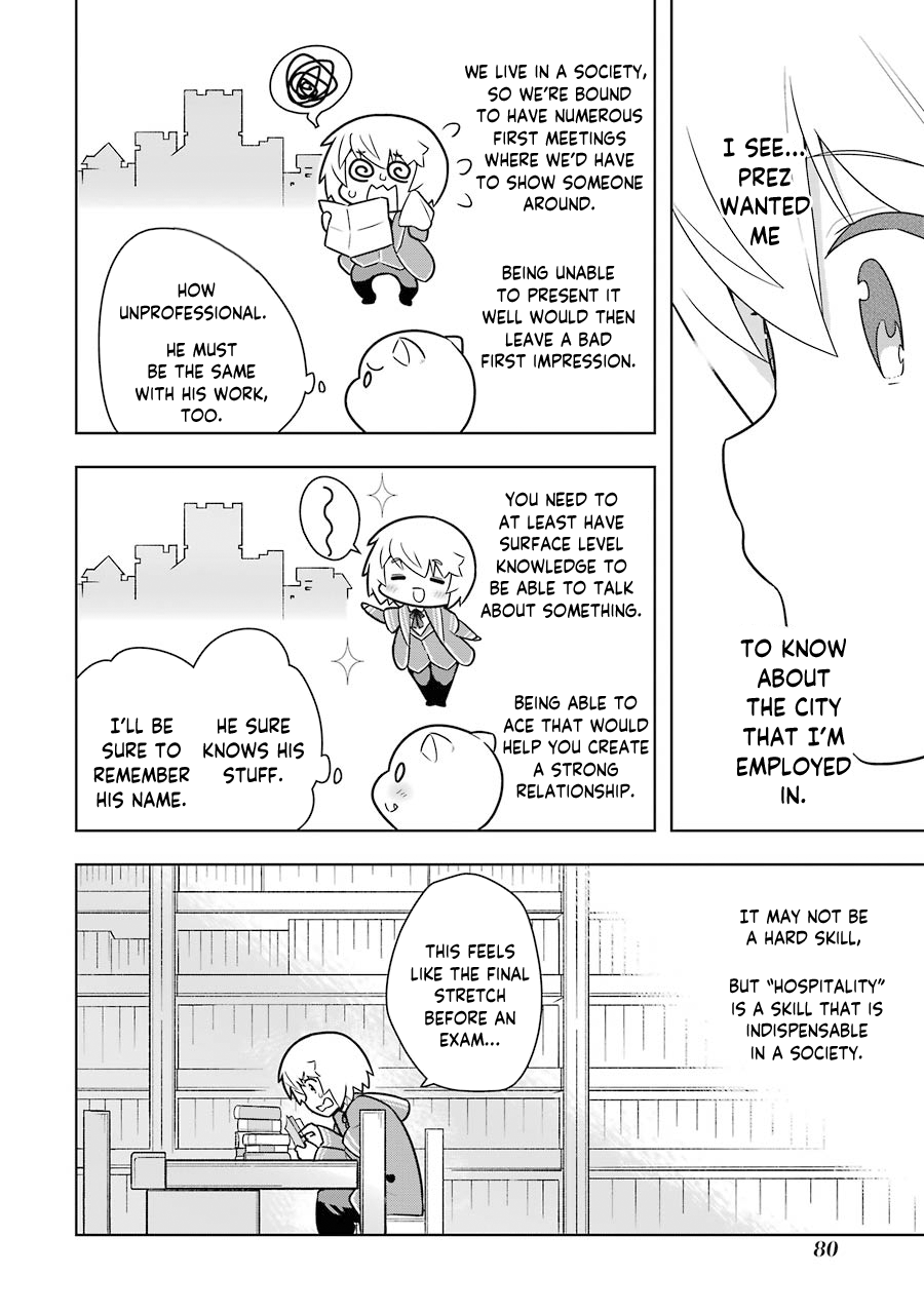 Though Young People Recoil From Entering the Black Magic Industry, I Found Its Treatment of Employees Quite Good When I Entered It, and the President and Familiar Are Cute Too So Everything Is Awesome! Chapter 31 page 6 - Chapter 31: Escorting a Customer