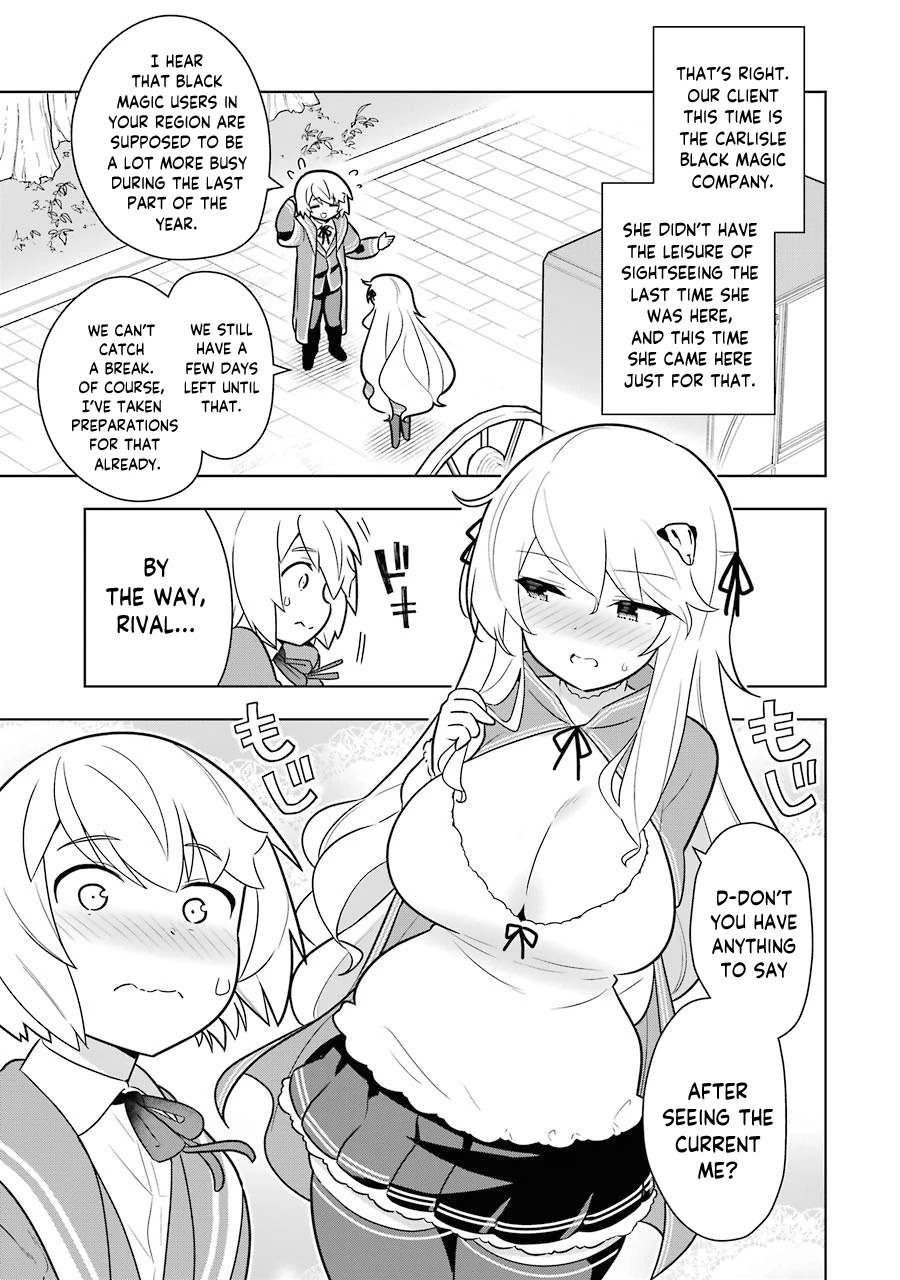 Though Young People Recoil From Entering the Black Magic Industry, I Found Its Treatment of Employees Quite Good When I Entered It, and the President and Familiar Are Cute Too So Everything Is Awesome! Chapter 31 page 9 - Chapter 31: Escorting a Customer