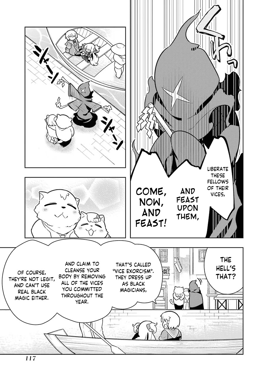 Though Young People Recoil From Entering the Black Magic Industry, I Found Its Treatment of Employees Quite Good When I Entered It, and the President and Familiar Are Cute Too So Everything Is Awesome! Chapter 32 page 11 - Chapter 32: The Chivalrous Salaryman Thief