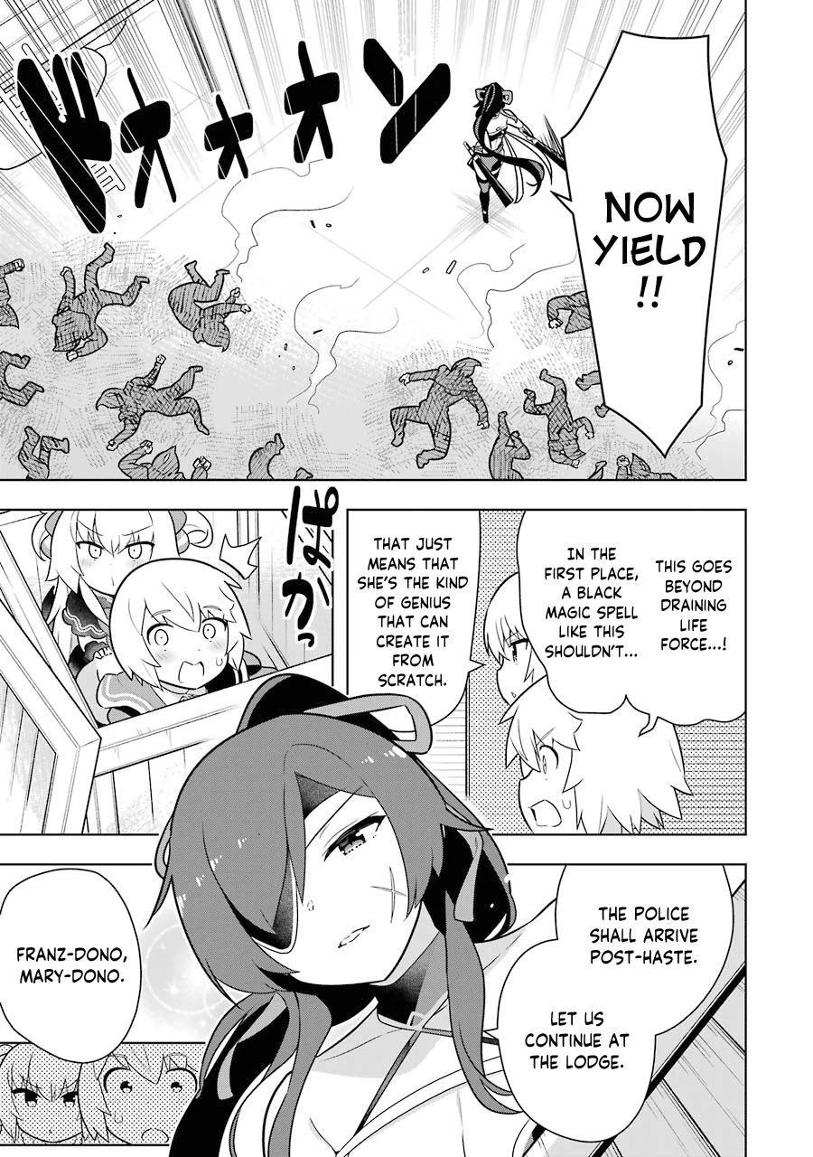 Though Young People Recoil From Entering the Black Magic Industry, I Found Its Treatment of Employees Quite Good When I Entered It, and the President and Familiar Are Cute Too So Everything Is Awesome! Chapter 32 page 31 - Chapter 32: The Chivalrous Salaryman Thief