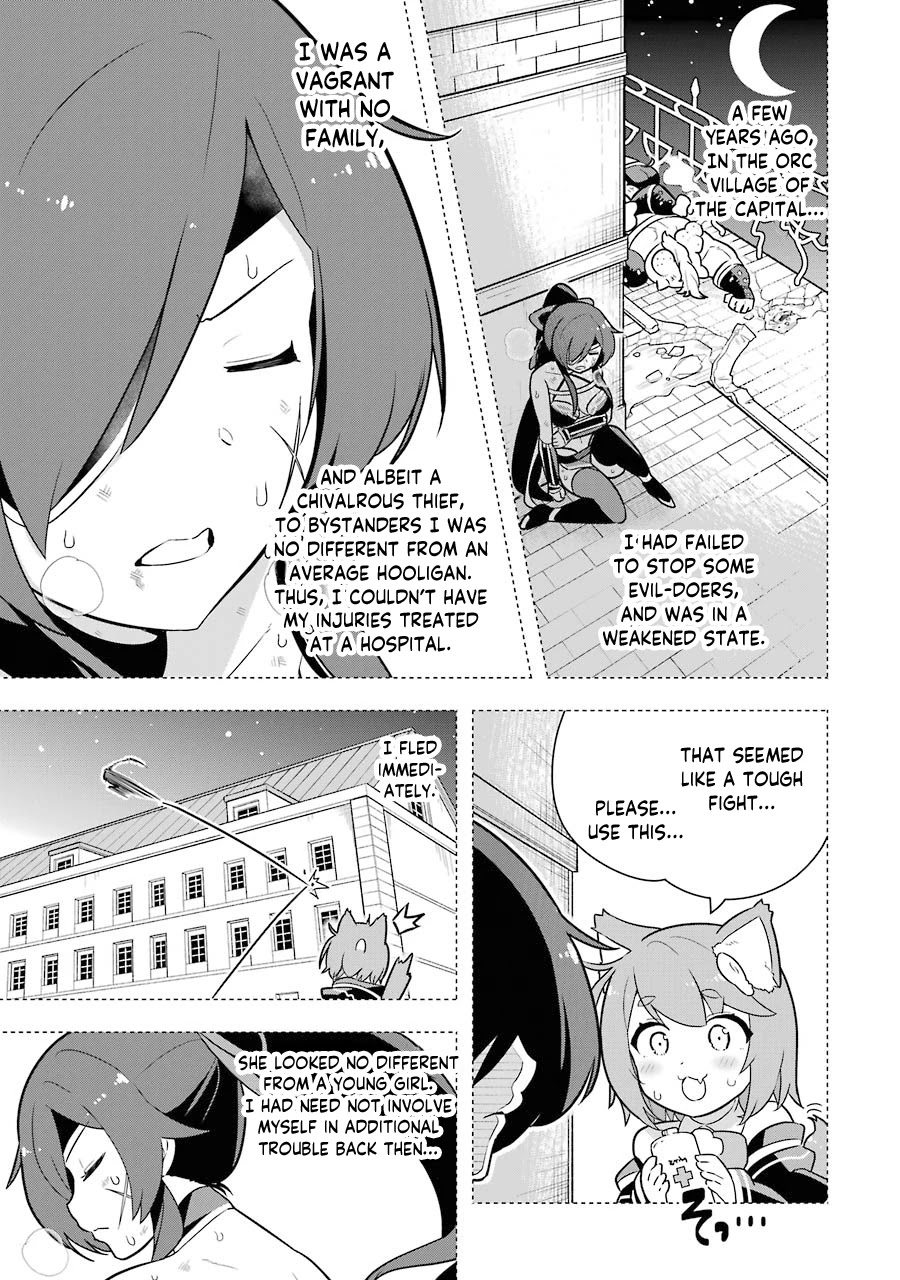 Though Young People Recoil From Entering the Black Magic Industry, I Found Its Treatment of Employees Quite Good When I Entered It, and the President and Familiar Are Cute Too So Everything Is Awesome! Chapter 32 page 35 - Chapter 32: The Chivalrous Salaryman Thief
