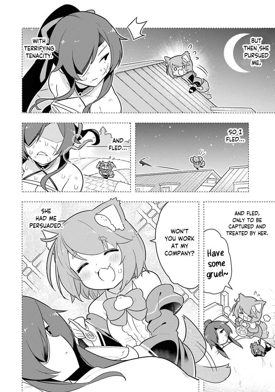 Though Young People Recoil From Entering the Black Magic Industry, I Found Its Treatment of Employees Quite Good When I Entered It, and the President and Familiar Are Cute Too So Everything Is Awesome! Chapter 32 page 36 - Chapter 32: The Chivalrous Salaryman Thief