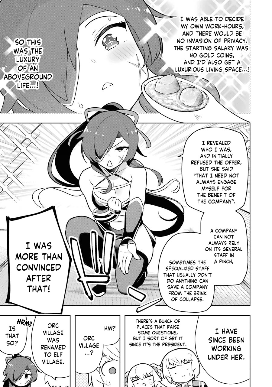Though Young People Recoil From Entering the Black Magic Industry, I Found Its Treatment of Employees Quite Good When I Entered It, and the President and Familiar Are Cute Too So Everything Is Awesome! Chapter 32 page 37 - Chapter 32: The Chivalrous Salaryman Thief
