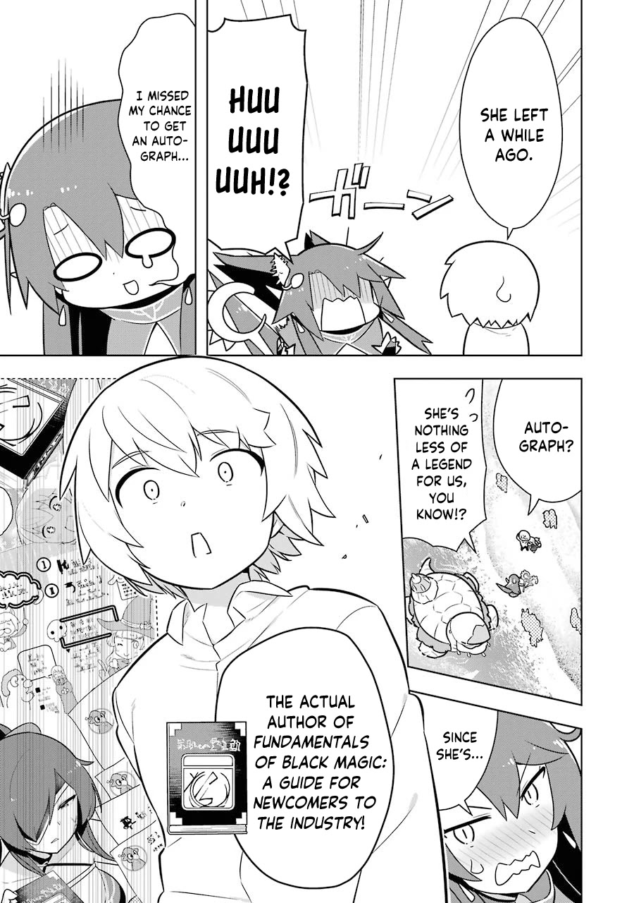 Though Young People Recoil From Entering the Black Magic Industry, I Found Its Treatment of Employees Quite Good When I Entered It, and the President and Familiar Are Cute Too So Everything Is Awesome! Chapter 33 page 30 - Chapter 33: Chasing the Ghost of Lightstone!