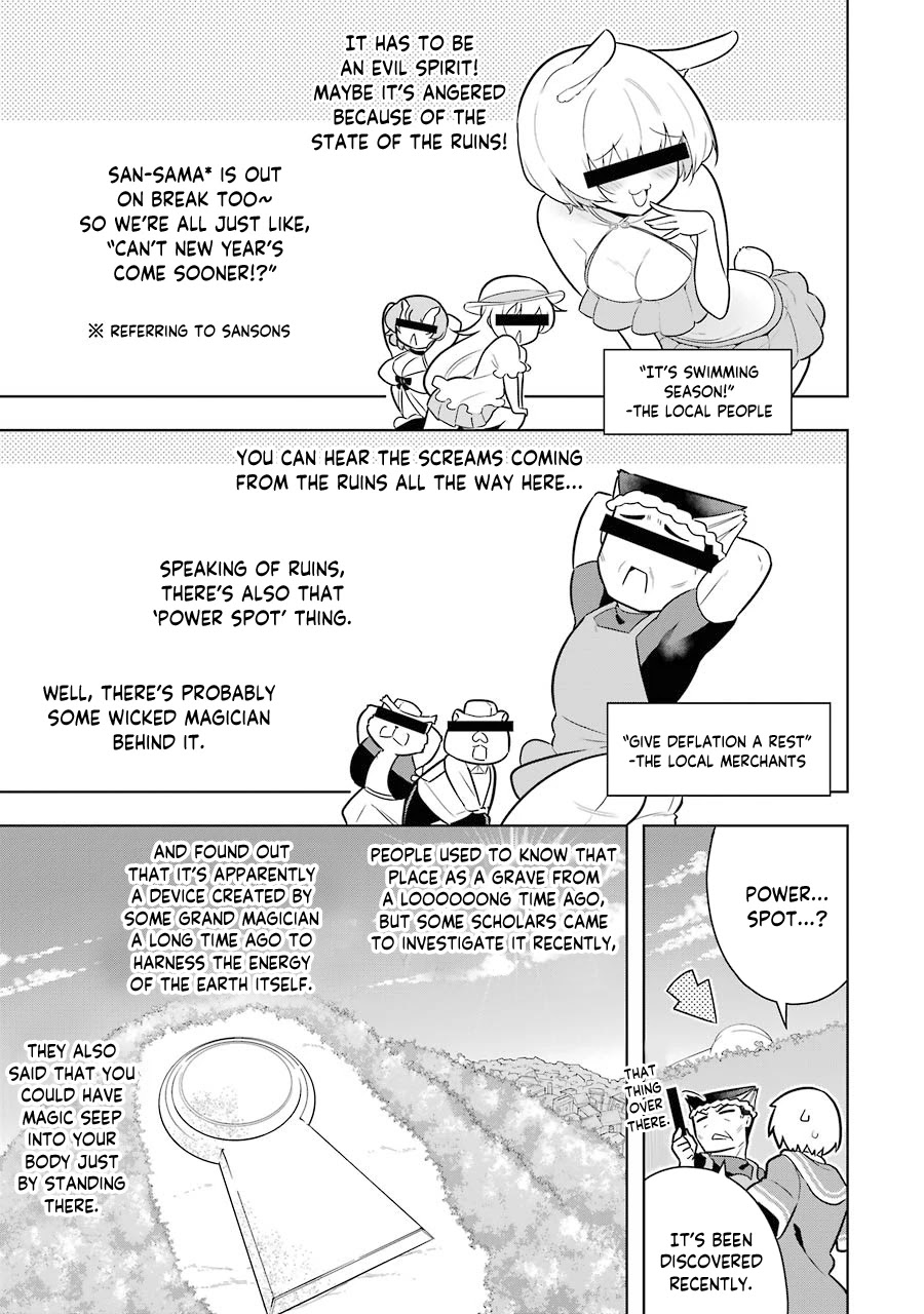 Though Young People Recoil From Entering the Black Magic Industry, I Found Its Treatment of Employees Quite Good When I Entered It, and the President and Familiar Are Cute Too So Everything Is Awesome! Chapter 33 page 4 - Chapter 33: Chasing the Ghost of Lightstone!