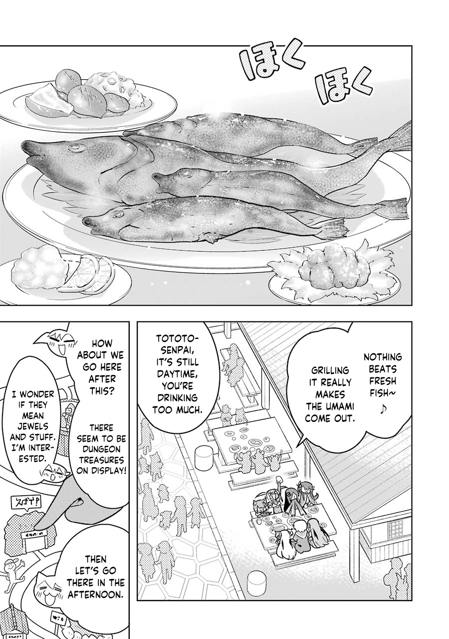 Though Young People Recoil From Entering the Black Magic Industry, I Found Its Treatment of Employees Quite Good When I Entered It, and the President and Familiar Are Cute Too So Everything Is Awesome! Chapter 34 page 10 - Chapter 34: Necrogrant's Company Outing!