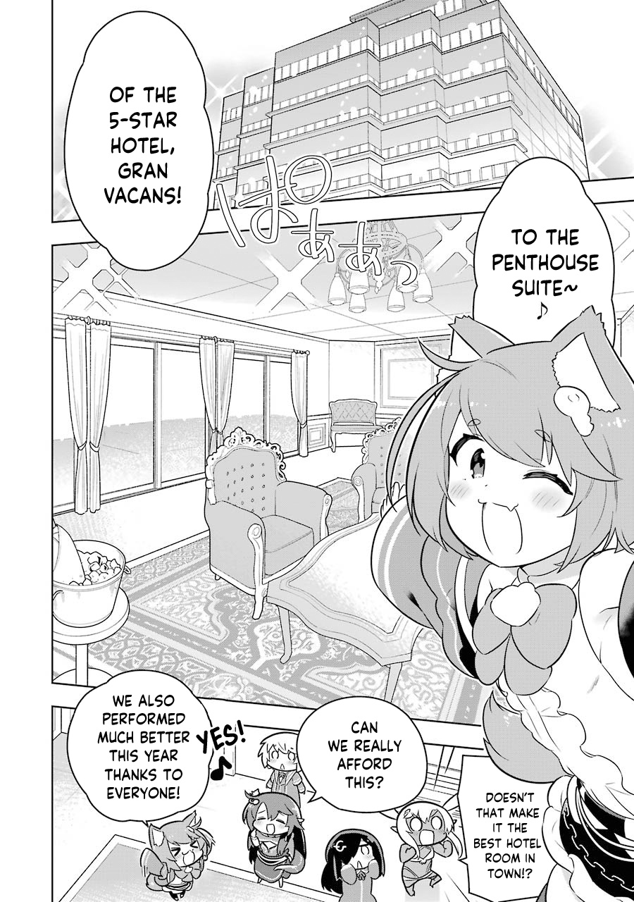 Though Young People Recoil From Entering the Black Magic Industry, I Found Its Treatment of Employees Quite Good When I Entered It, and the President and Familiar Are Cute Too So Everything Is Awesome! Chapter 34 page 17 - Chapter 34: Necrogrant's Company Outing!