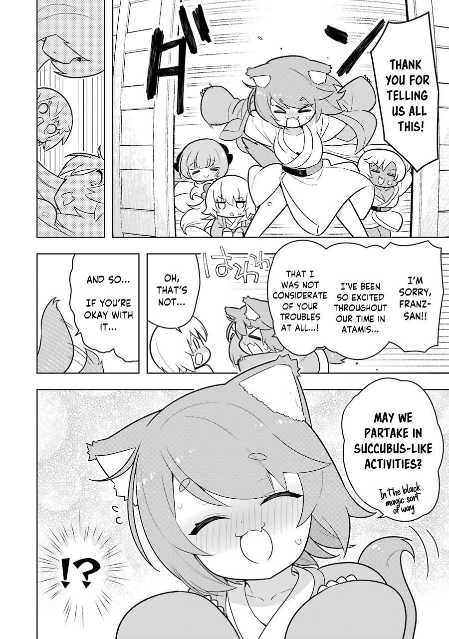 Though Young People Recoil From Entering the Black Magic Industry, I Found Its Treatment of Employees Quite Good When I Entered It, and the President and Familiar Are Cute Too So Everything Is Awesome! Chapter 34 page 36 - Chapter 34: Necrogrant's Company Outing!