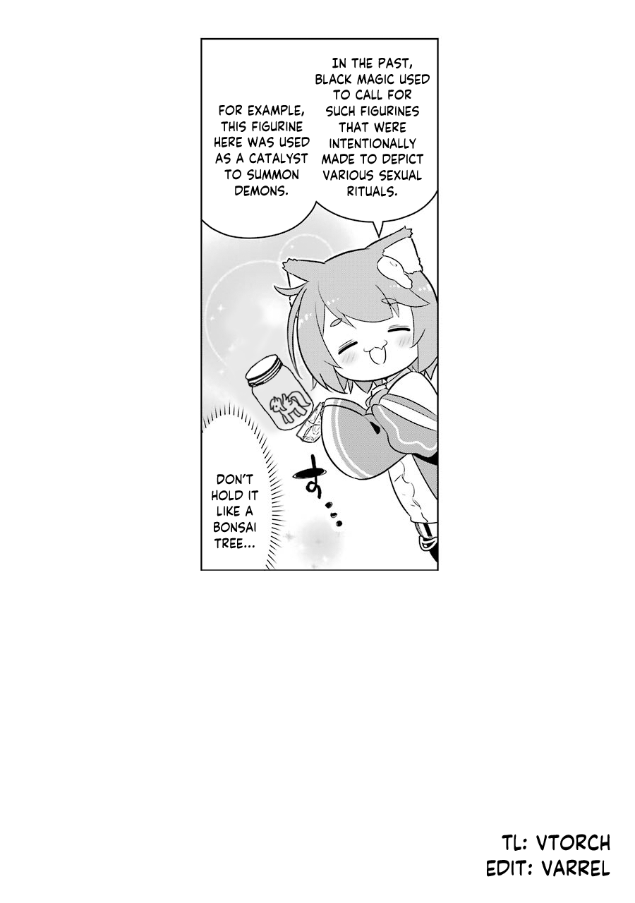 Though Young People Recoil From Entering the Black Magic Industry, I Found Its Treatment of Employees Quite Good When I Entered It, and the President and Familiar Are Cute Too So Everything Is Awesome! Chapter 34 page 65 - Chapter 34: Necrogrant's Company Outing!
