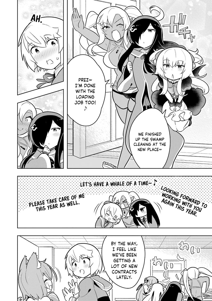 Though Young People Recoil From Entering the Black Magic Industry, I Found Its Treatment of Employees Quite Good When I Entered It, and the President and Familiar Are Cute Too So Everything Is Awesome! Chapter 35 page 10 - Chapter 35: Vampire-senpai's Customer Service Lessons