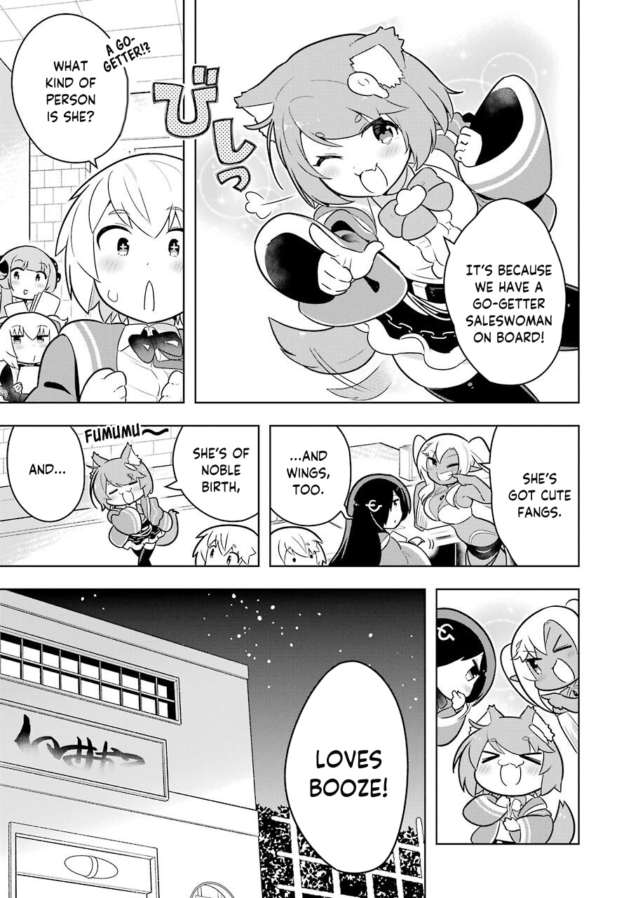 Though Young People Recoil From Entering the Black Magic Industry, I Found Its Treatment of Employees Quite Good When I Entered It, and the President and Familiar Are Cute Too So Everything Is Awesome! Chapter 35 page 11 - Chapter 35: Vampire-senpai's Customer Service Lessons