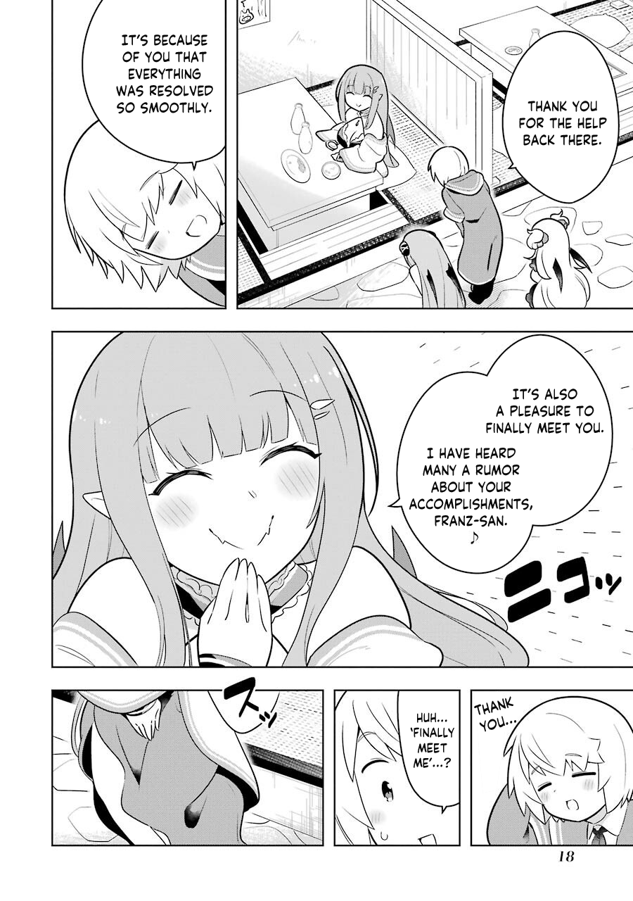 Though Young People Recoil From Entering the Black Magic Industry, I Found Its Treatment of Employees Quite Good When I Entered It, and the President and Familiar Are Cute Too So Everything Is Awesome! Chapter 35 page 20 - Chapter 35: Vampire-senpai's Customer Service Lessons