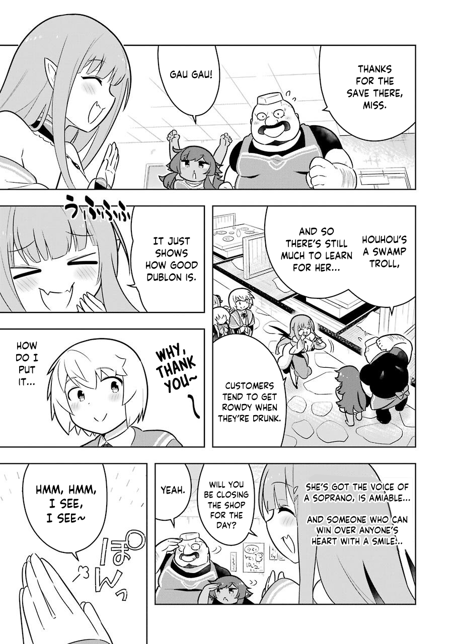 Though Young People Recoil From Entering the Black Magic Industry, I Found Its Treatment of Employees Quite Good When I Entered It, and the President and Familiar Are Cute Too So Everything Is Awesome! Chapter 35 page 23 - Chapter 35: Vampire-senpai's Customer Service Lessons