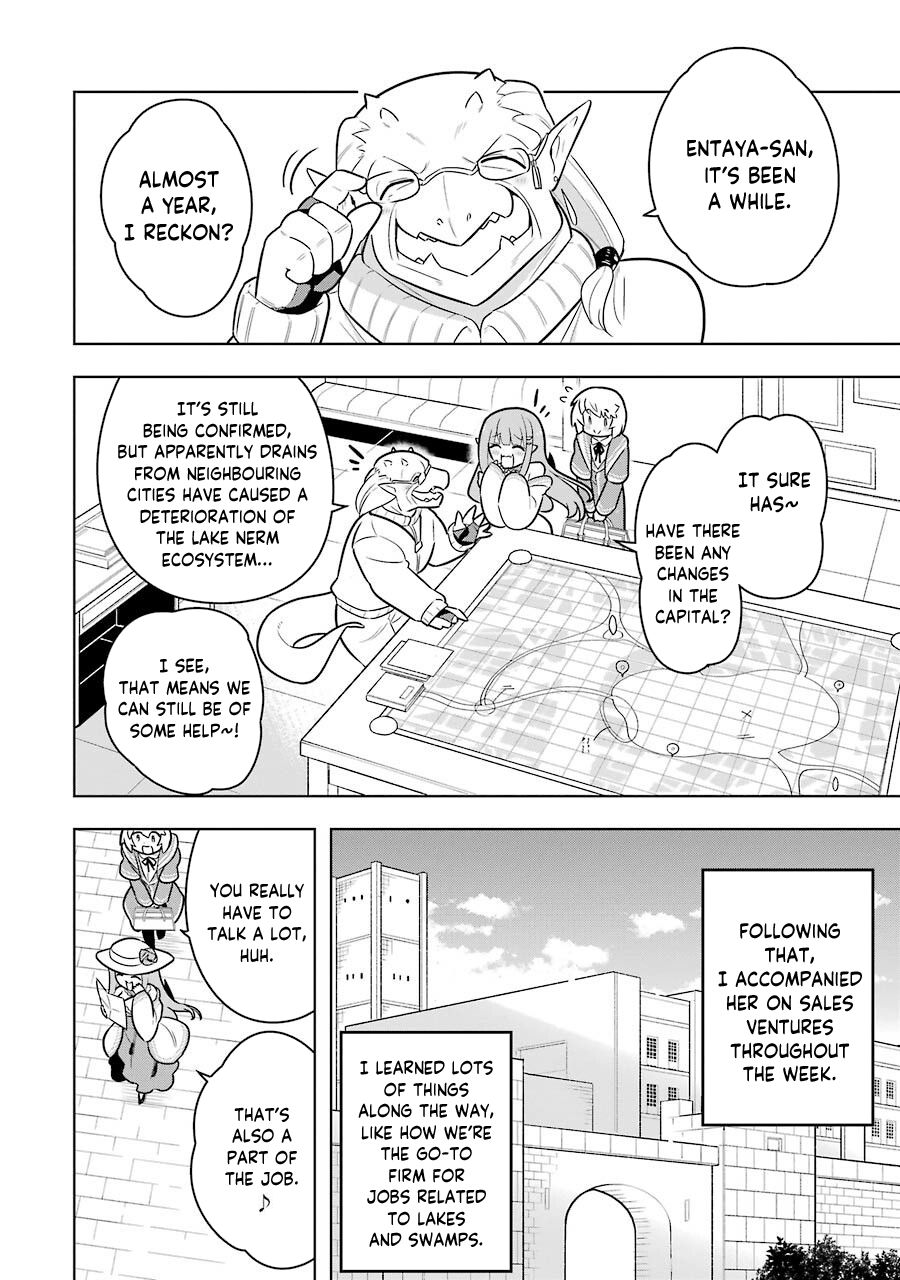 Though Young People Recoil From Entering the Black Magic Industry, I Found Its Treatment of Employees Quite Good When I Entered It, and the President and Familiar Are Cute Too So Everything Is Awesome! Chapter 35 page 28 - Chapter 35: Vampire-senpai's Customer Service Lessons