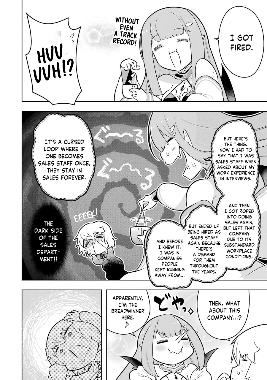 Though Young People Recoil From Entering the Black Magic Industry, I Found Its Treatment of Employees Quite Good When I Entered It, and the President and Familiar Are Cute Too So Everything Is Awesome! Chapter 35 page 32 - Chapter 35: Vampire-senpai's Customer Service Lessons