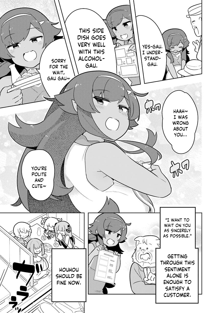 Though Young People Recoil From Entering the Black Magic Industry, I Found Its Treatment of Employees Quite Good When I Entered It, and the President and Familiar Are Cute Too So Everything Is Awesome! Chapter 35 page 35 - Chapter 35: Vampire-senpai's Customer Service Lessons