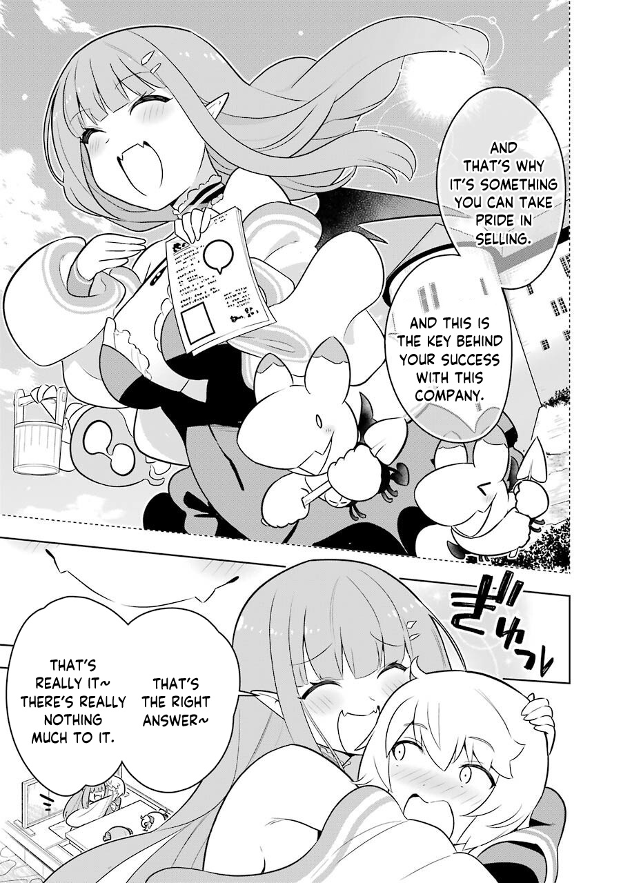 Though Young People Recoil From Entering the Black Magic Industry, I Found Its Treatment of Employees Quite Good When I Entered It, and the President and Familiar Are Cute Too So Everything Is Awesome! Chapter 35 page 41 - Chapter 35: Vampire-senpai's Customer Service Lessons