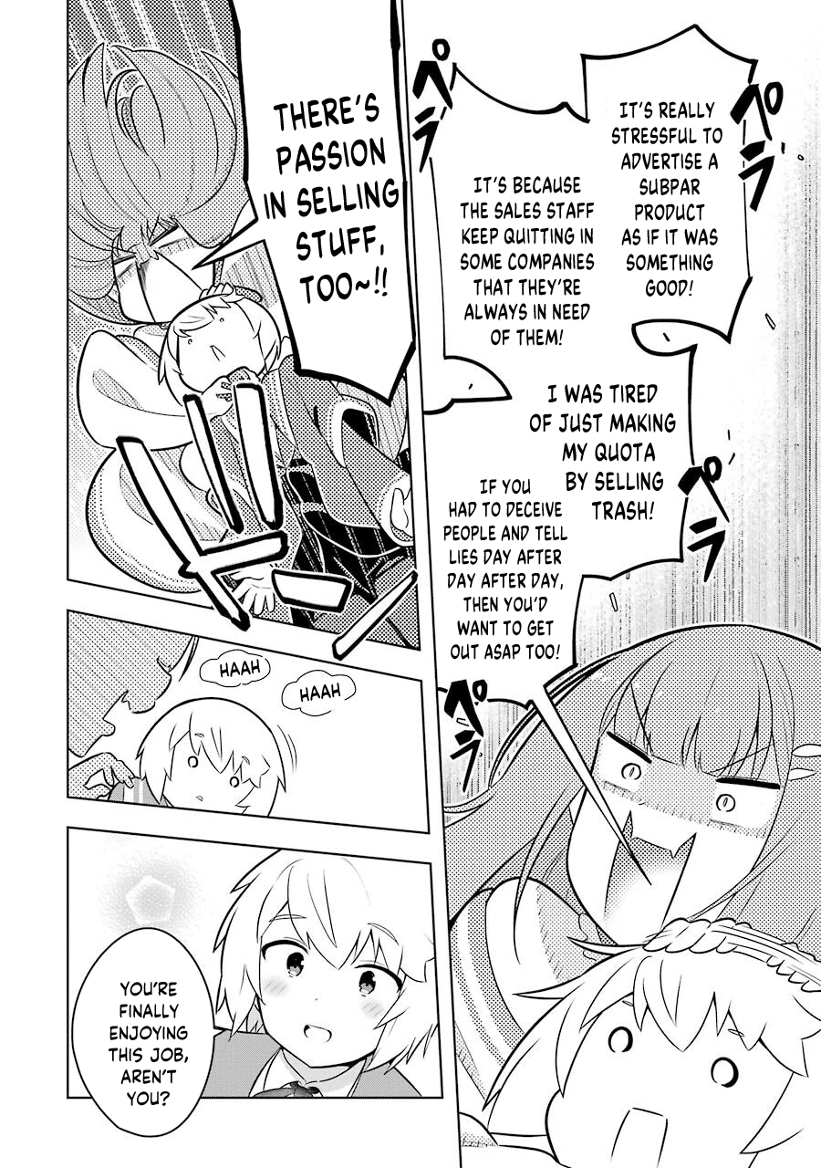 Though Young People Recoil From Entering the Black Magic Industry, I Found Its Treatment of Employees Quite Good When I Entered It, and the President and Familiar Are Cute Too So Everything Is Awesome! Chapter 35 page 42 - Chapter 35: Vampire-senpai's Customer Service Lessons
