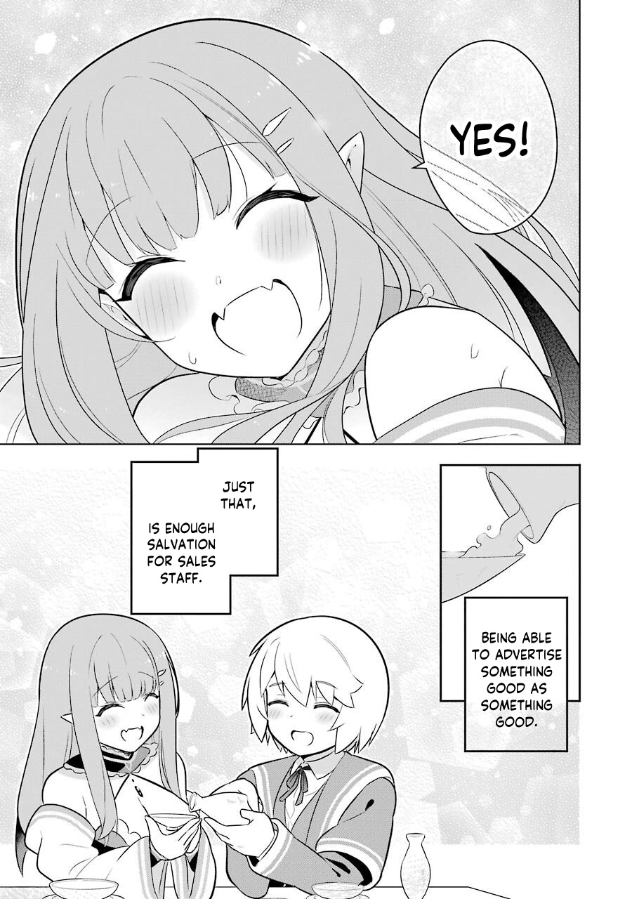 Though Young People Recoil From Entering the Black Magic Industry, I Found Its Treatment of Employees Quite Good When I Entered It, and the President and Familiar Are Cute Too So Everything Is Awesome! Chapter 35 page 43 - Chapter 35: Vampire-senpai's Customer Service Lessons