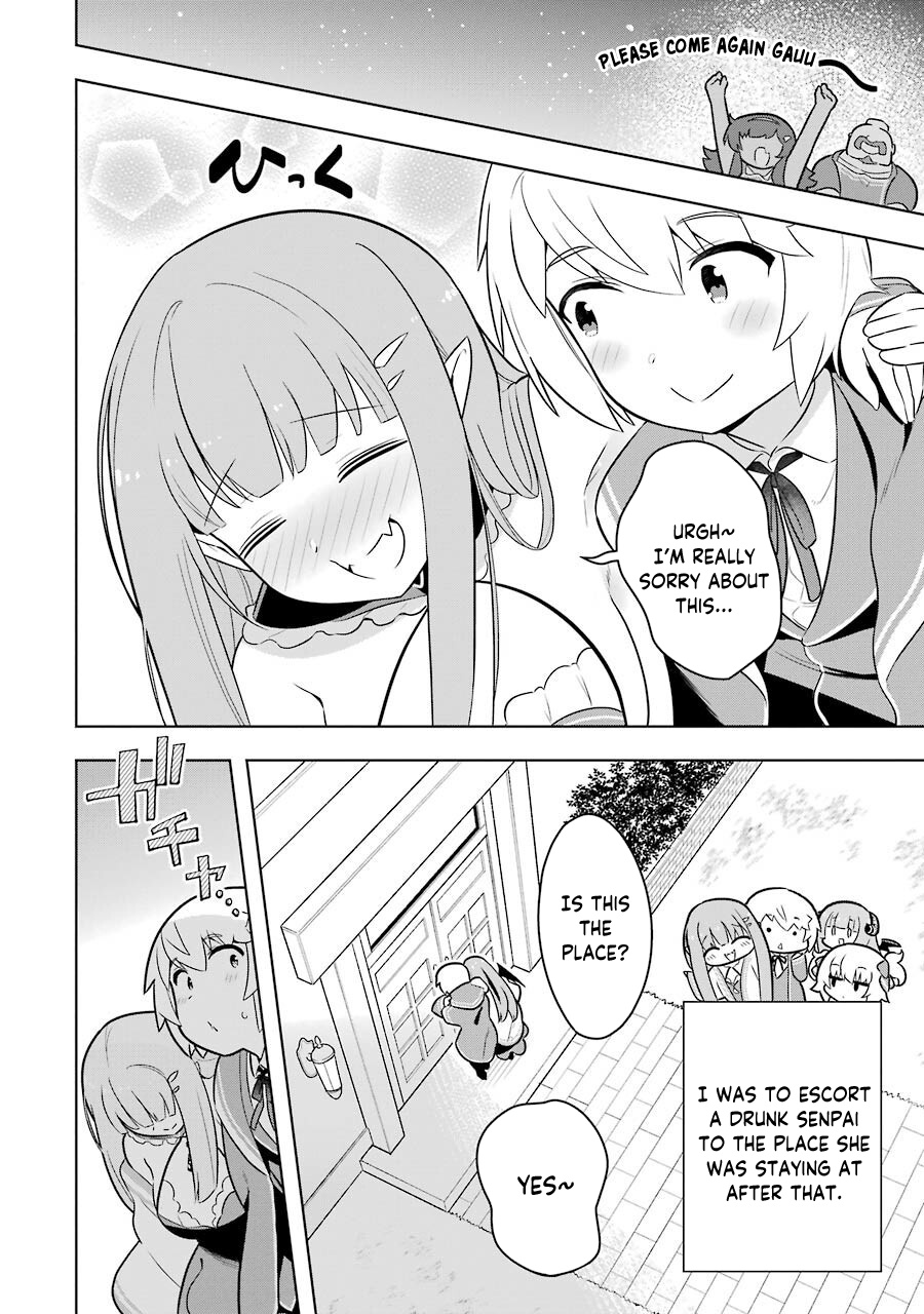 Though Young People Recoil From Entering the Black Magic Industry, I Found Its Treatment of Employees Quite Good When I Entered It, and the President and Familiar Are Cute Too So Everything Is Awesome! Chapter 35 page 44 - Chapter 35: Vampire-senpai's Customer Service Lessons