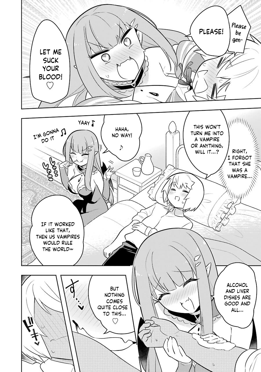 Though Young People Recoil From Entering the Black Magic Industry, I Found Its Treatment of Employees Quite Good When I Entered It, and the President and Familiar Are Cute Too So Everything Is Awesome! Chapter 35 page 46 - Chapter 35: Vampire-senpai's Customer Service Lessons