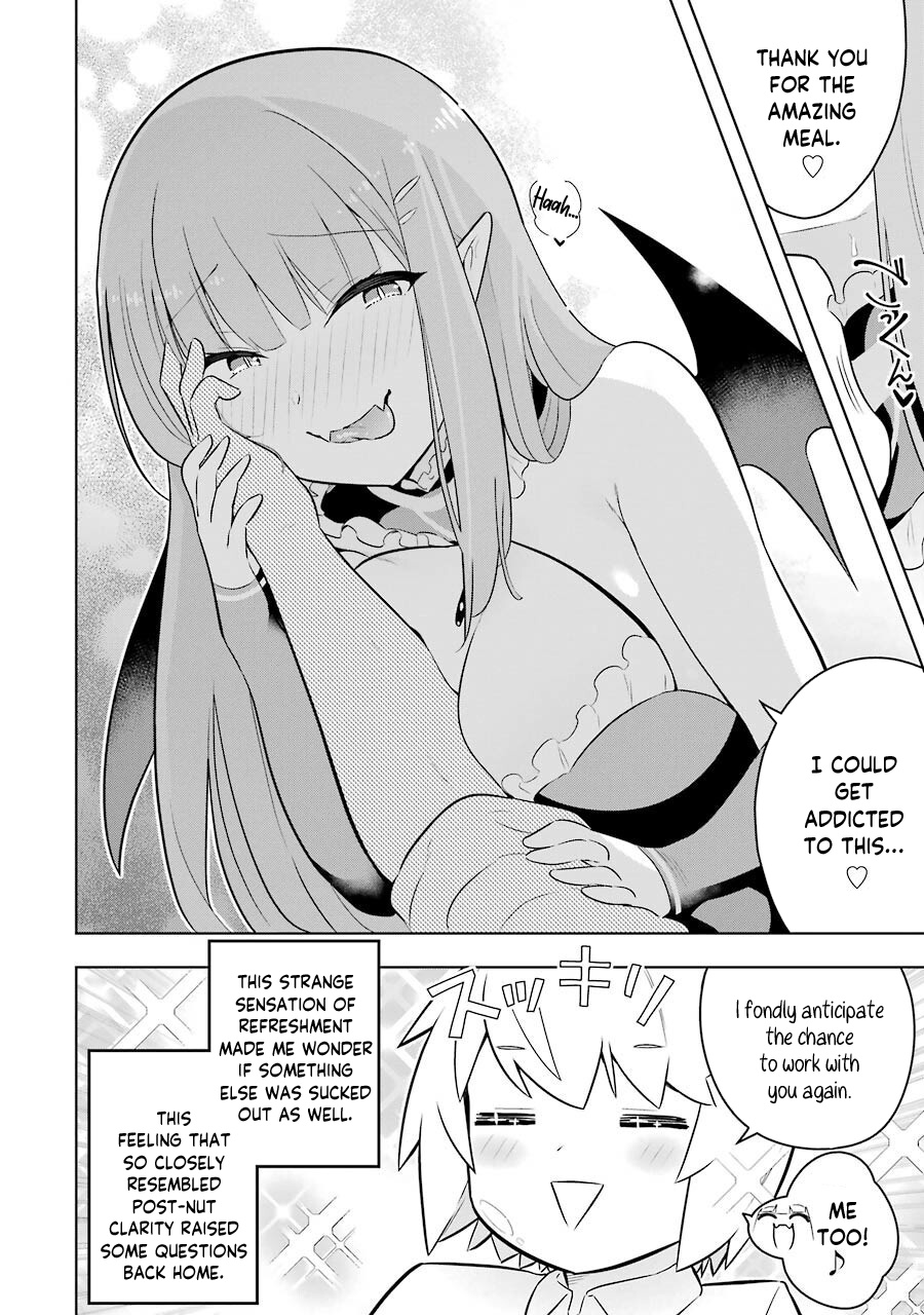 Though Young People Recoil From Entering the Black Magic Industry, I Found Its Treatment of Employees Quite Good When I Entered It, and the President and Familiar Are Cute Too So Everything Is Awesome! Chapter 35 page 48 - Chapter 35: Vampire-senpai's Customer Service Lessons