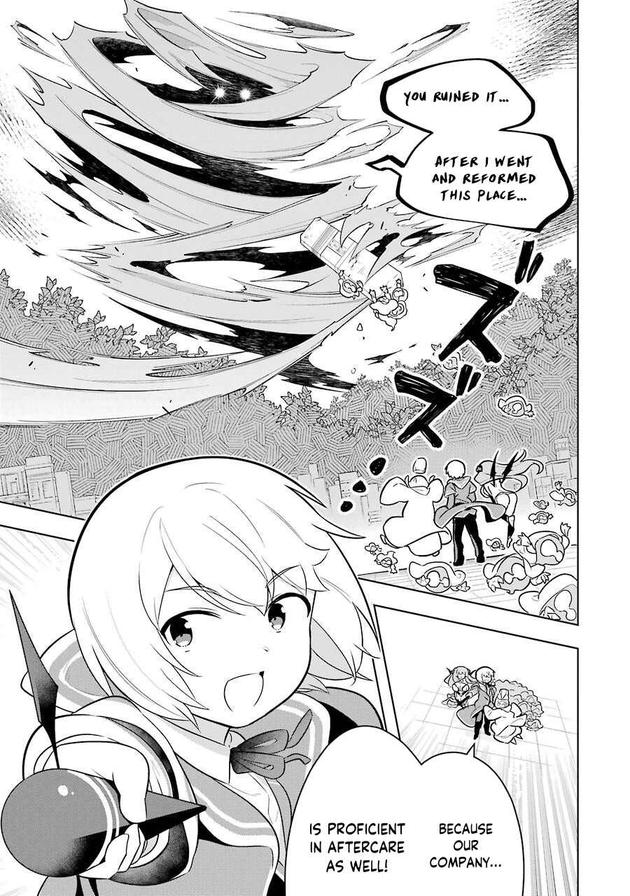 Though Young People Recoil From Entering the Black Magic Industry, I Found Its Treatment of Employees Quite Good When I Entered It, and the President and Familiar Are Cute Too So Everything Is Awesome! Chapter 35 page 7 - Chapter 35: Vampire-senpai's Customer Service Lessons