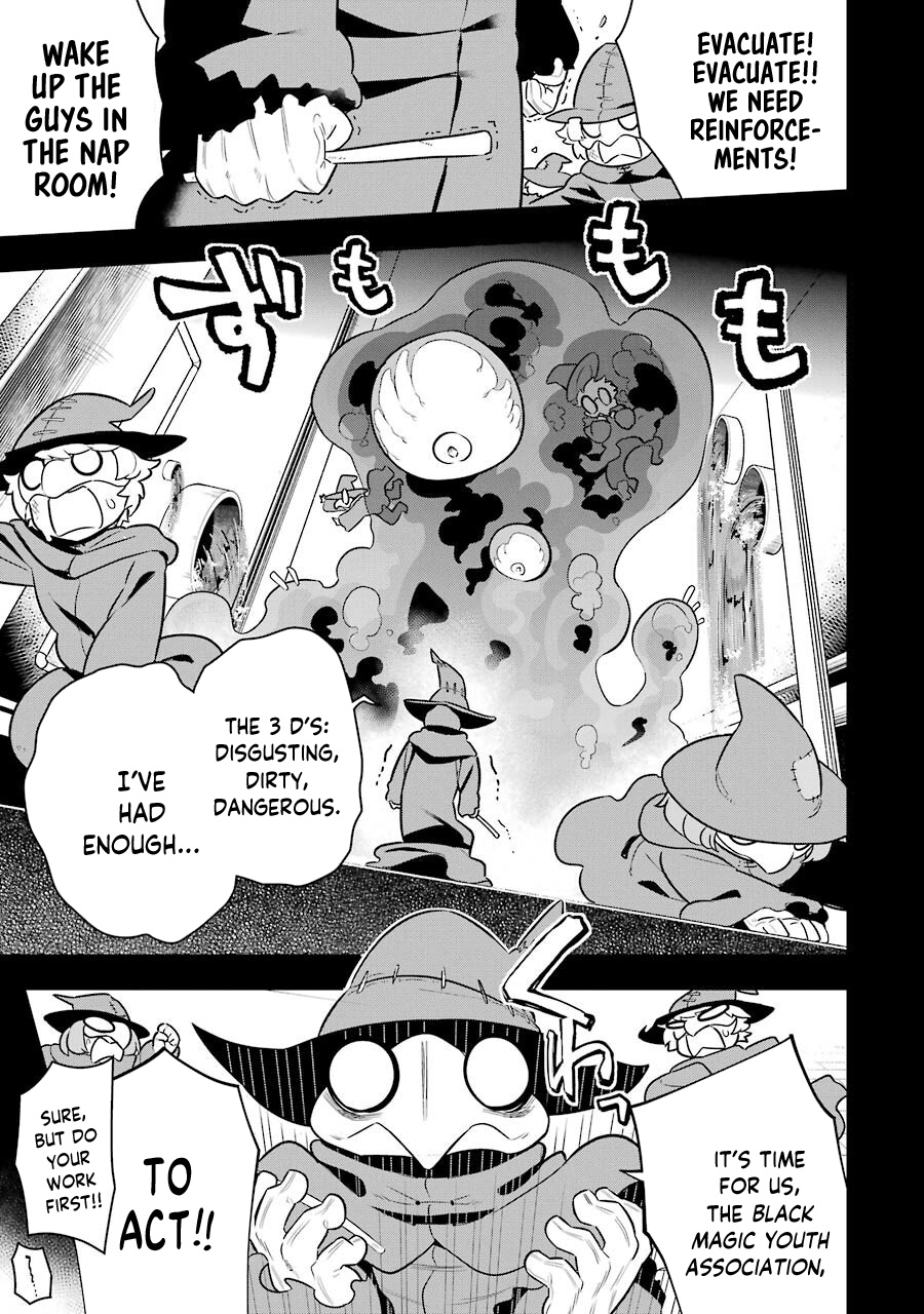Though Young People Recoil From Entering the Black Magic Industry, I Found Its Treatment of Employees Quite Good When I Entered It, and the President and Familiar Are Cute Too So Everything Is Awesome! Chapter 36 page 1 - Chapter 36: The Black Magic Strike