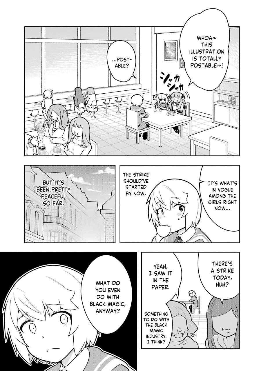 Though Young People Recoil From Entering the Black Magic Industry, I Found Its Treatment of Employees Quite Good When I Entered It, and the President and Familiar Are Cute Too So Everything Is Awesome! Chapter 36 page 13 - Chapter 36: The Black Magic Strike