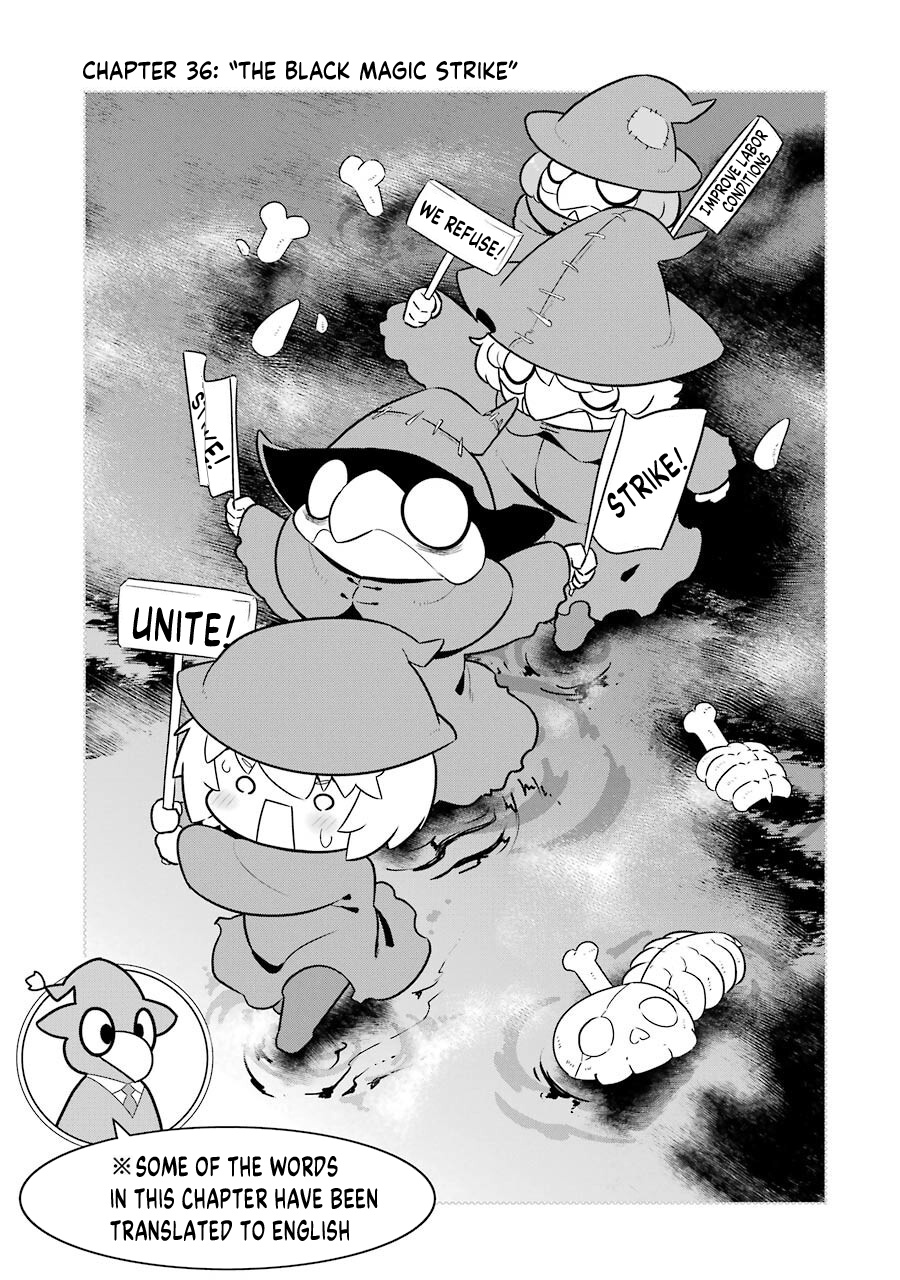Though Young People Recoil From Entering the Black Magic Industry, I Found Its Treatment of Employees Quite Good When I Entered It, and the President and Familiar Are Cute Too So Everything Is Awesome! Chapter 36 page 3 - Chapter 36: The Black Magic Strike