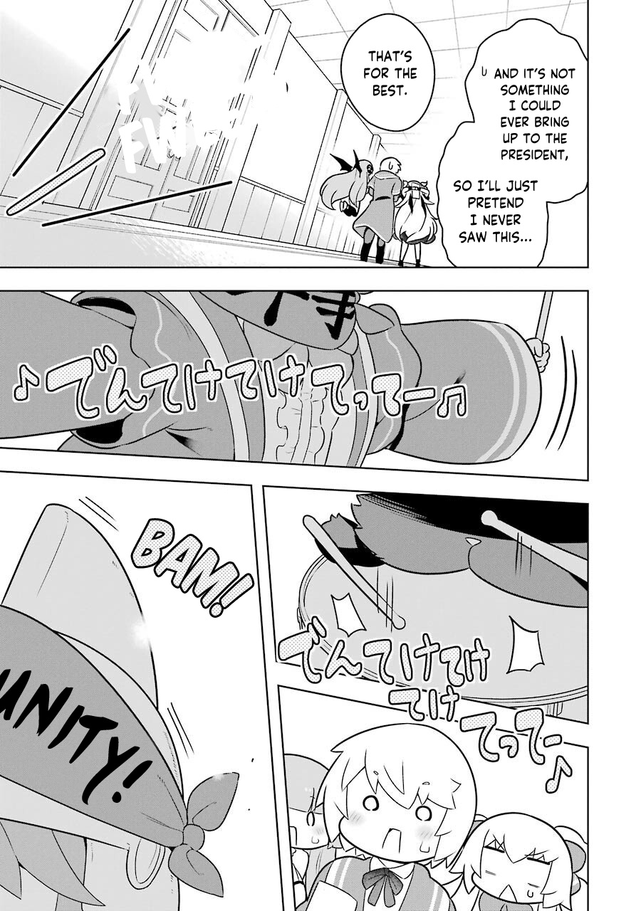 Though Young People Recoil From Entering the Black Magic Industry, I Found Its Treatment of Employees Quite Good When I Entered It, and the President and Familiar Are Cute Too So Everything Is Awesome! Chapter 36 page 5 - Chapter 36: The Black Magic Strike