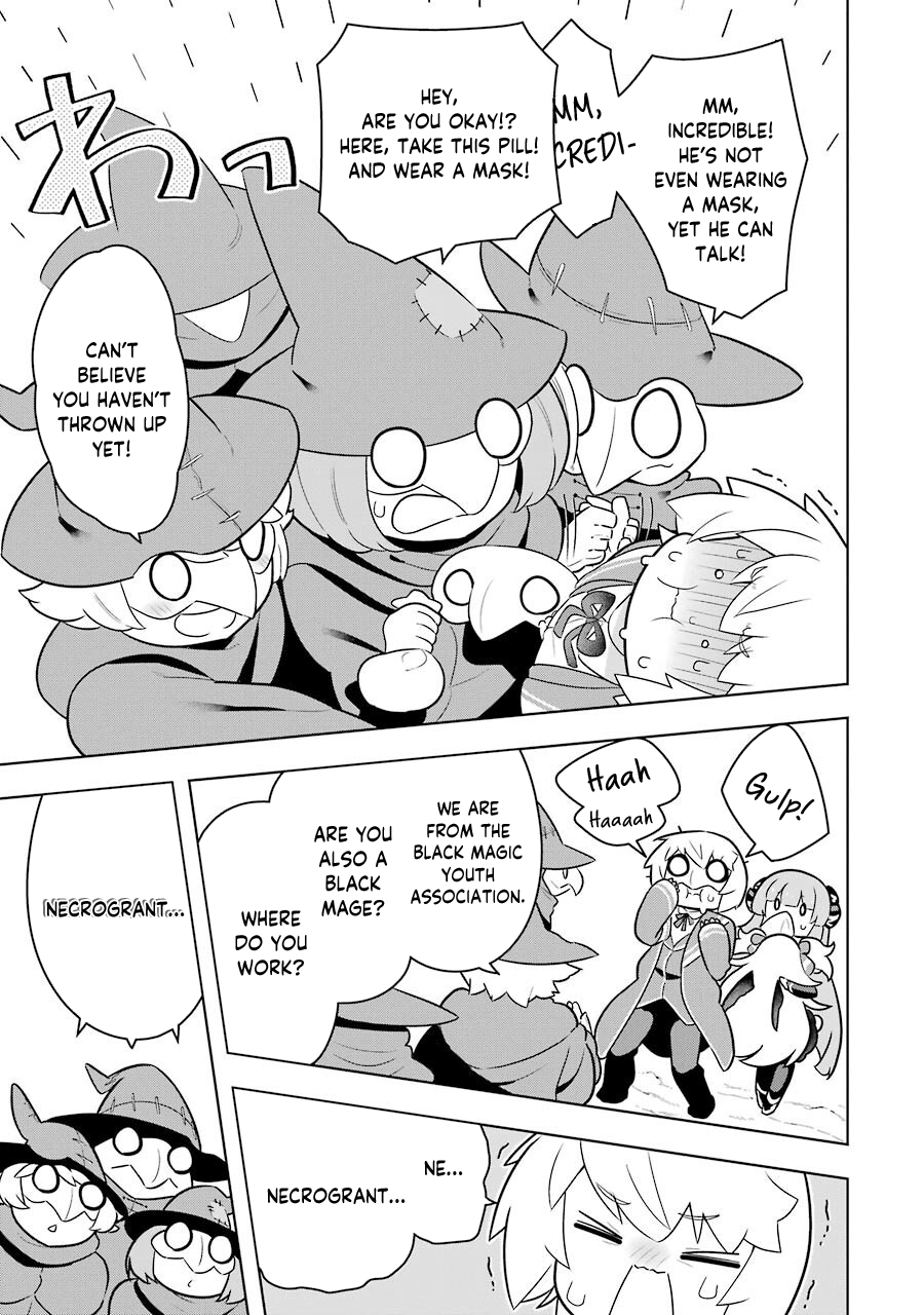 Though Young People Recoil From Entering the Black Magic Industry, I Found Its Treatment of Employees Quite Good When I Entered It, and the President and Familiar Are Cute Too So Everything Is Awesome! Chapter 37 page 11 - Chapter 37: The Black Mages are Working Today as Well