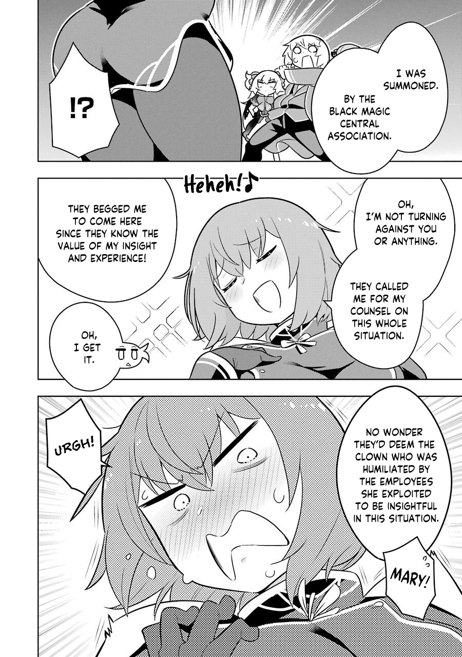 Though Young People Recoil From Entering the Black Magic Industry, I Found Its Treatment of Employees Quite Good When I Entered It, and the President and Familiar Are Cute Too So Everything Is Awesome! Chapter 37 page 16 - Chapter 37: The Black Mages are Working Today as Well