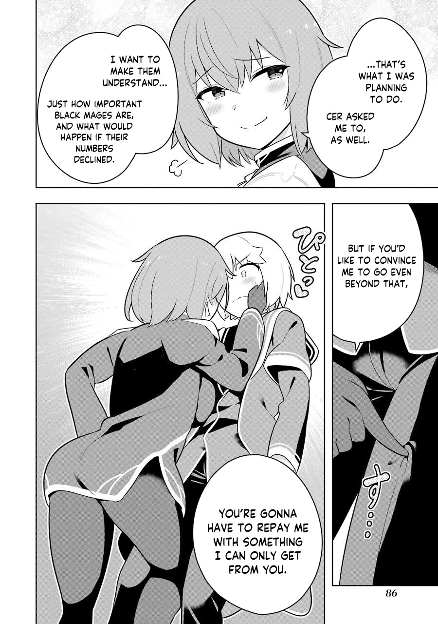 Though Young People Recoil From Entering the Black Magic Industry, I Found Its Treatment of Employees Quite Good When I Entered It, and the President and Familiar Are Cute Too So Everything Is Awesome! Chapter 37 page 18 - Chapter 37: The Black Mages are Working Today as Well