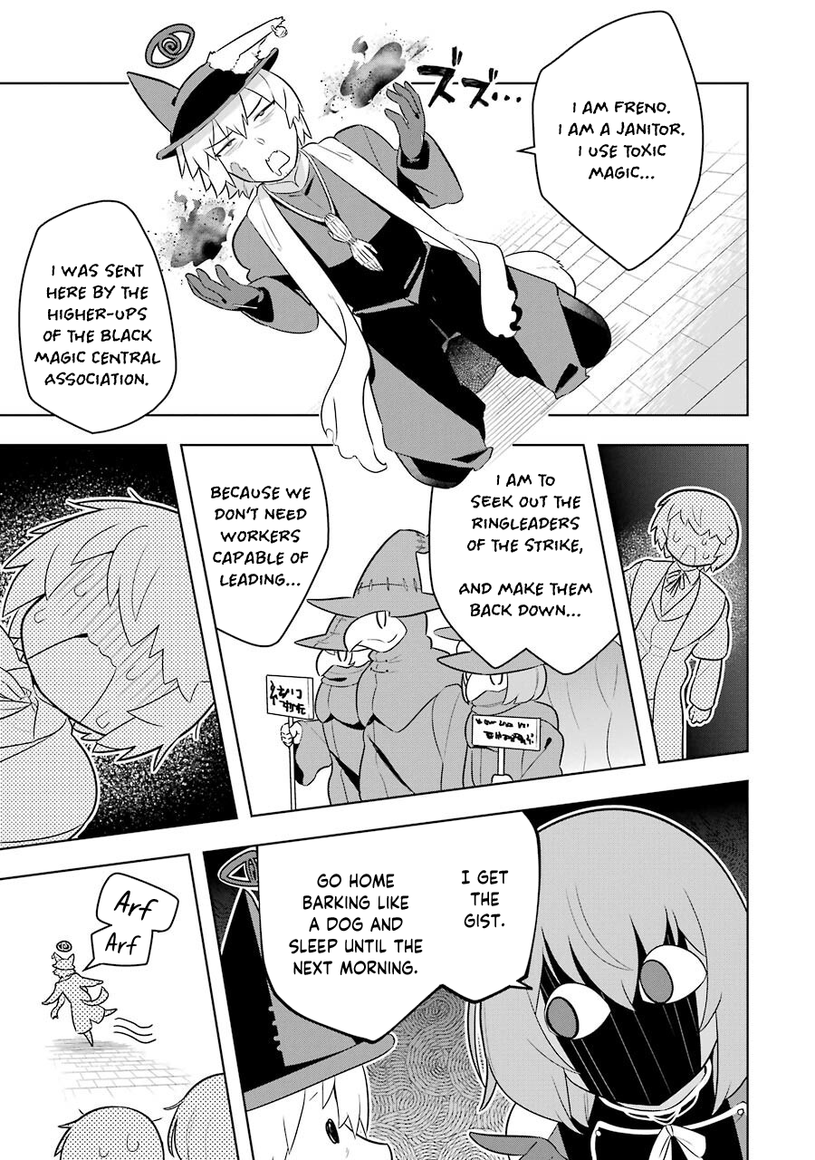 Though Young People Recoil From Entering the Black Magic Industry, I Found Its Treatment of Employees Quite Good When I Entered It, and the President and Familiar Are Cute Too So Everything Is Awesome! Chapter 37 page 21 - Chapter 37: The Black Mages are Working Today as Well
