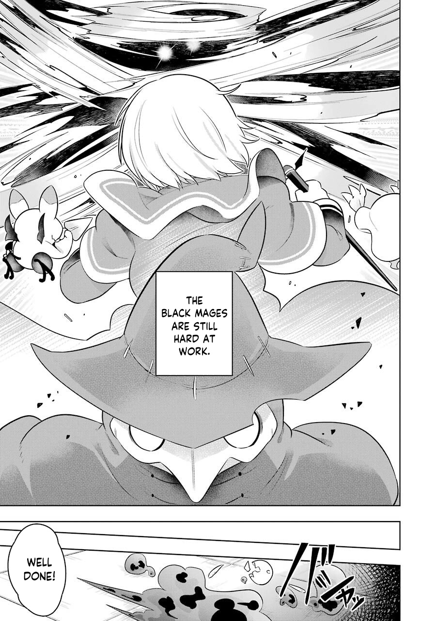 Though Young People Recoil From Entering the Black Magic Industry, I Found Its Treatment of Employees Quite Good When I Entered It, and the President and Familiar Are Cute Too So Everything Is Awesome! Chapter 37 page 29 - Chapter 37: The Black Mages are Working Today as Well