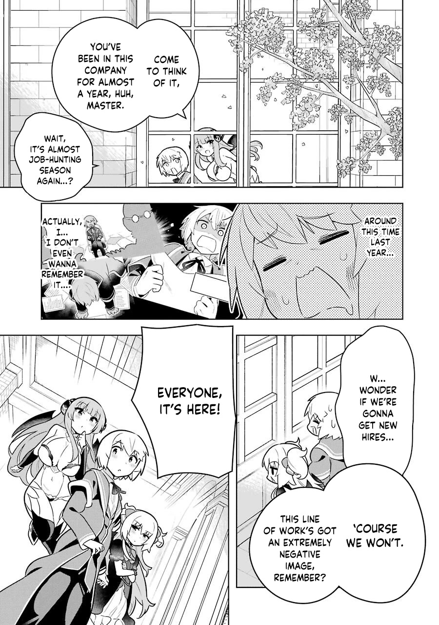Though Young People Recoil From Entering the Black Magic Industry, I Found Its Treatment of Employees Quite Good When I Entered It, and the President and Familiar Are Cute Too So Everything Is Awesome! Chapter 38 page 1 - Chapter 38: Franz Holds an Interview