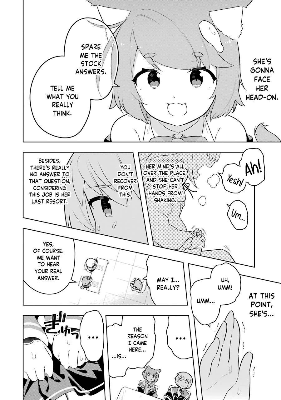 Though Young People Recoil From Entering the Black Magic Industry, I Found Its Treatment of Employees Quite Good When I Entered It, and the President and Familiar Are Cute Too So Everything Is Awesome! Chapter 38 page 10 - Chapter 38: Franz Holds an Interview