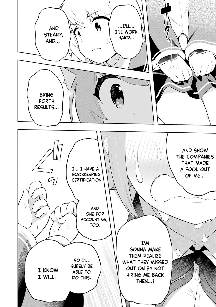 Though Young People Recoil From Entering the Black Magic Industry, I Found Its Treatment of Employees Quite Good When I Entered It, and the President and Familiar Are Cute Too So Everything Is Awesome! Chapter 38 page 14 - Chapter 38: Franz Holds an Interview
