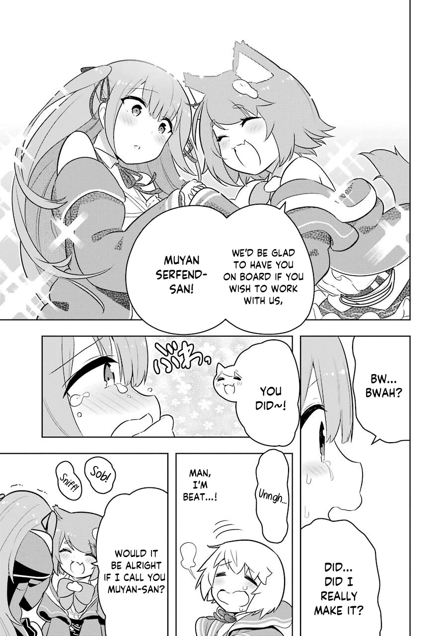 Though Young People Recoil From Entering the Black Magic Industry, I Found Its Treatment of Employees Quite Good When I Entered It, and the President and Familiar Are Cute Too So Everything Is Awesome! Chapter 38 page 17 - Chapter 38: Franz Holds an Interview