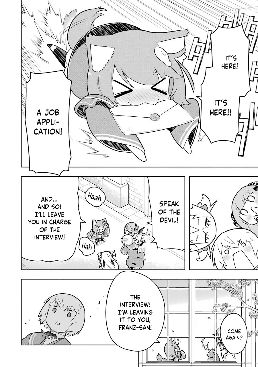 Though Young People Recoil From Entering the Black Magic Industry, I Found Its Treatment of Employees Quite Good When I Entered It, and the President and Familiar Are Cute Too So Everything Is Awesome! Chapter 38 page 2 - Chapter 38: Franz Holds an Interview