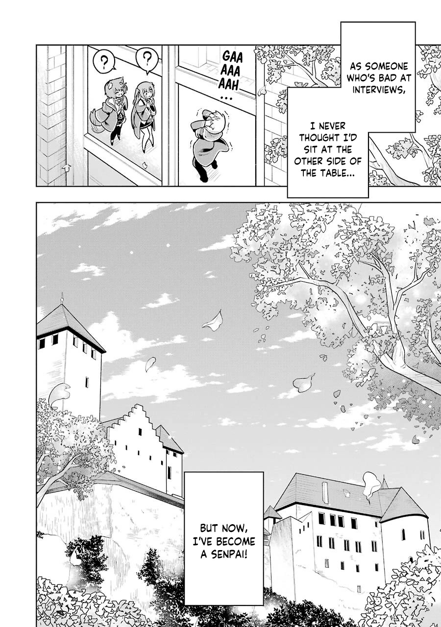 Though Young People Recoil From Entering the Black Magic Industry, I Found Its Treatment of Employees Quite Good When I Entered It, and the President and Familiar Are Cute Too So Everything Is Awesome! Chapter 38 page 22 - Chapter 38: Franz Holds an Interview