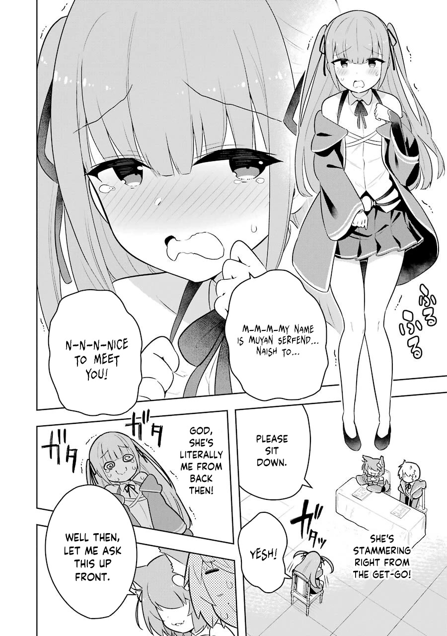 Though Young People Recoil From Entering the Black Magic Industry, I Found Its Treatment of Employees Quite Good When I Entered It, and the President and Familiar Are Cute Too So Everything Is Awesome! Chapter 38 page 8 - Chapter 38: Franz Holds an Interview