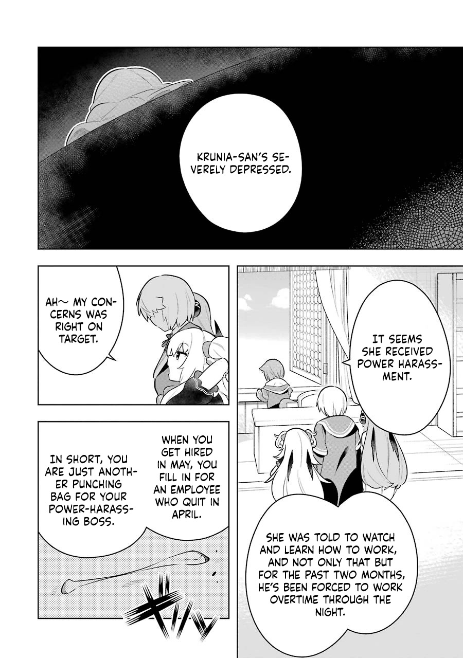 Though Young People Recoil From Entering the Black Magic Industry, I Found Its Treatment of Employees Quite Good When I Entered It, and the President and Familiar Are Cute Too So Everything Is Awesome! Chapter 39 page 16 - Chapter 39: Krunia's Depression