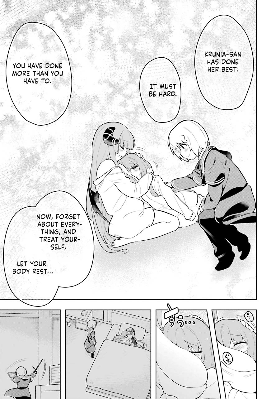 Though Young People Recoil From Entering the Black Magic Industry, I Found Its Treatment of Employees Quite Good When I Entered It, and the President and Familiar Are Cute Too So Everything Is Awesome! Chapter 39 page 23 - Chapter 39: Krunia's Depression