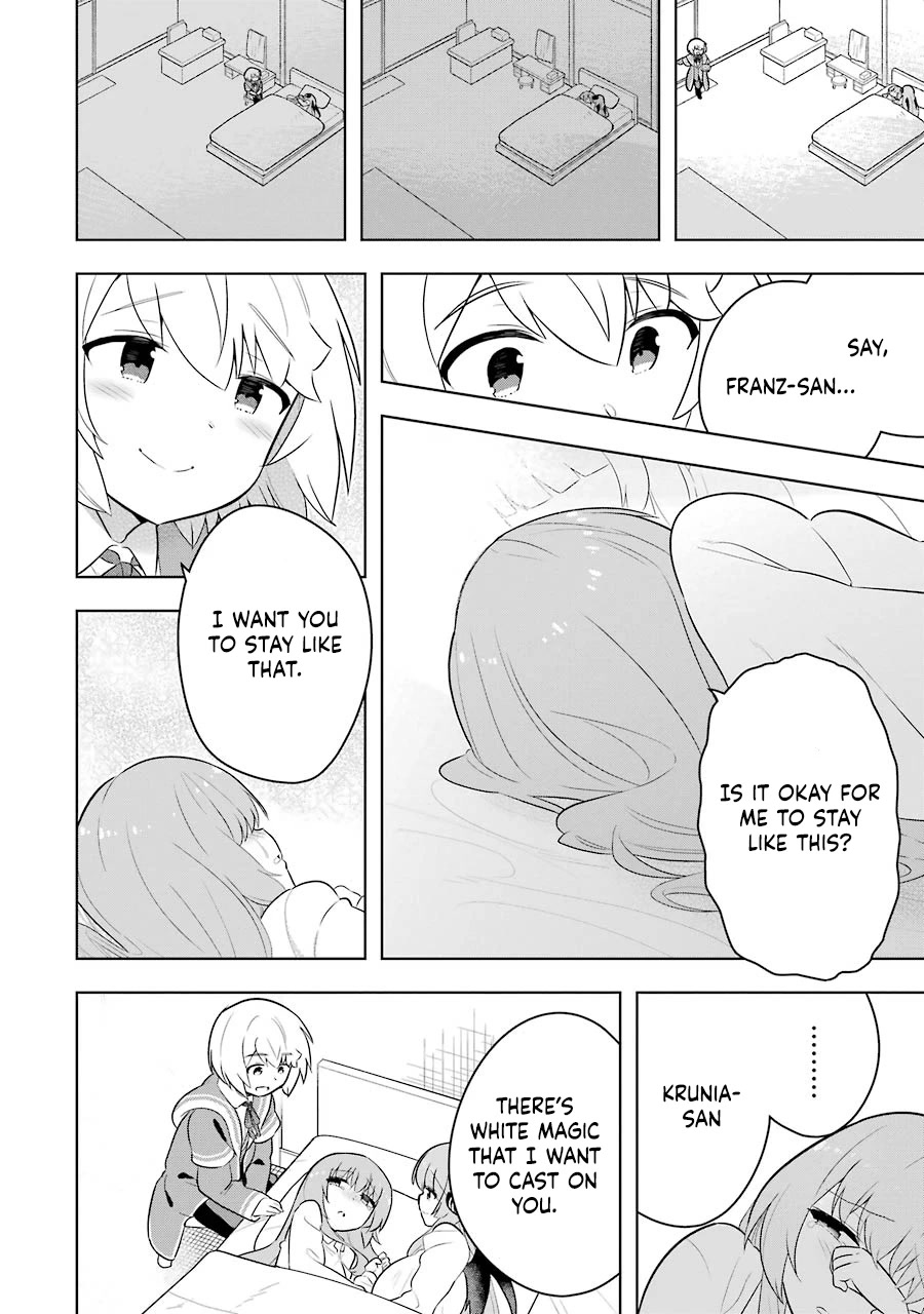 Though Young People Recoil From Entering the Black Magic Industry, I Found Its Treatment of Employees Quite Good When I Entered It, and the President and Familiar Are Cute Too So Everything Is Awesome! Chapter 39 page 24 - Chapter 39: Krunia's Depression
