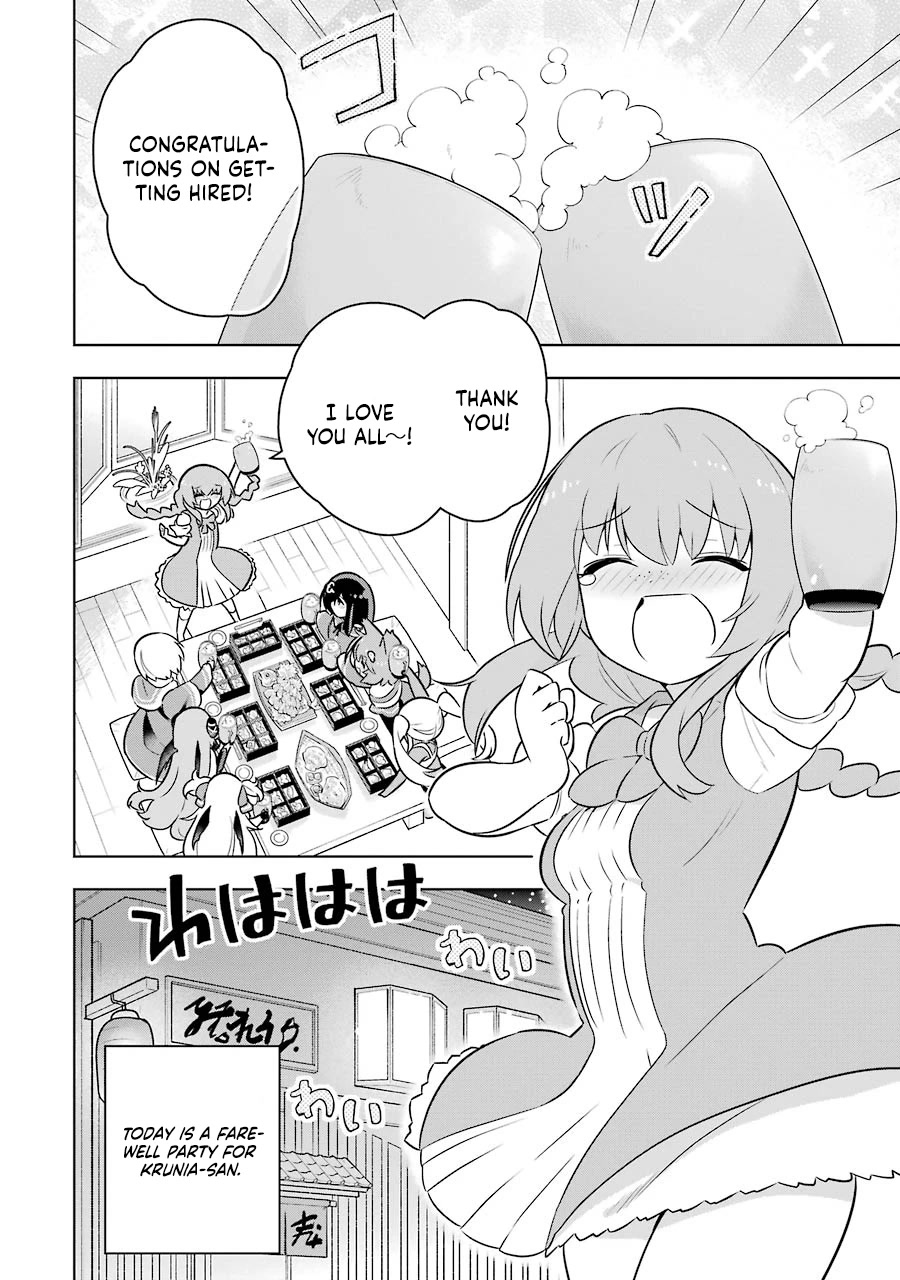 Though Young People Recoil From Entering the Black Magic Industry, I Found Its Treatment of Employees Quite Good When I Entered It, and the President and Familiar Are Cute Too So Everything Is Awesome! Chapter 39 page 4 - Chapter 39: Krunia's Depression