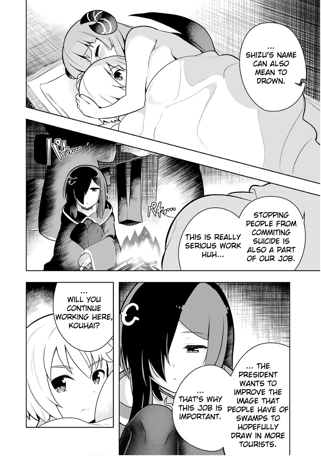 Though Young People Recoil From Entering the Black Magic Industry, I Found Its Treatment of Employees Quite Good When I Entered It, and the President and Familiar Are Cute Too So Everything Is Awesome! Chapter 4 page 16 - Chapter 4