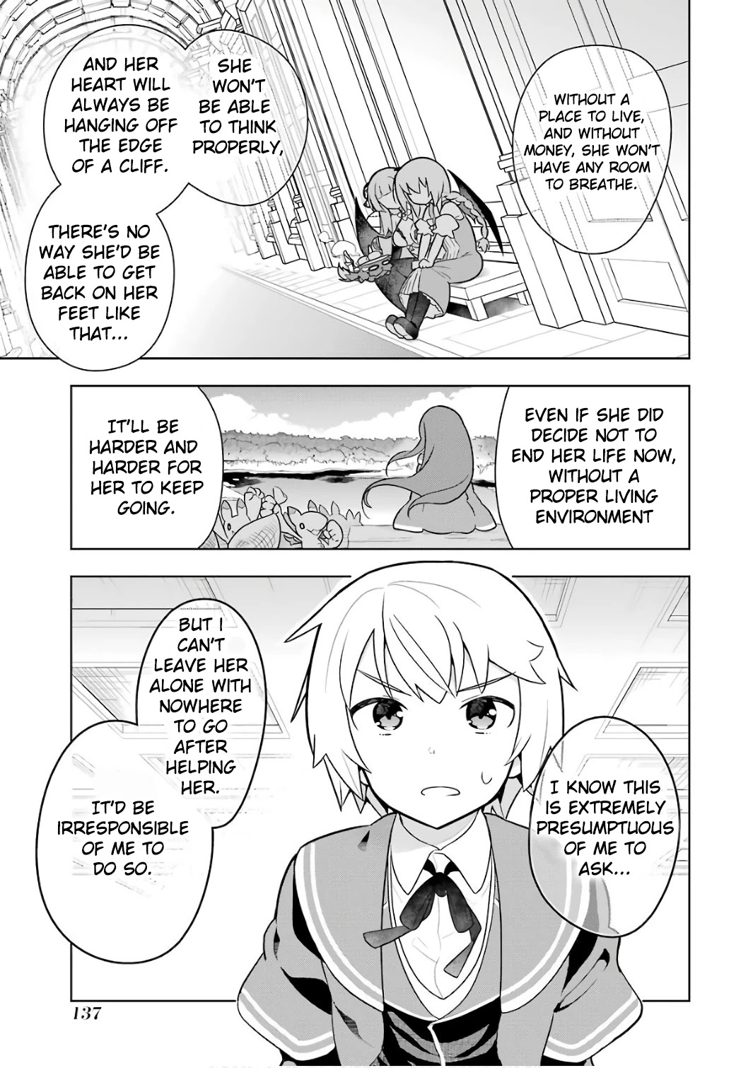 Though Young People Recoil From Entering the Black Magic Industry, I Found Its Treatment of Employees Quite Good When I Entered It, and the President and Familiar Are Cute Too So Everything Is Awesome! Chapter 4 page 21 - Chapter 4