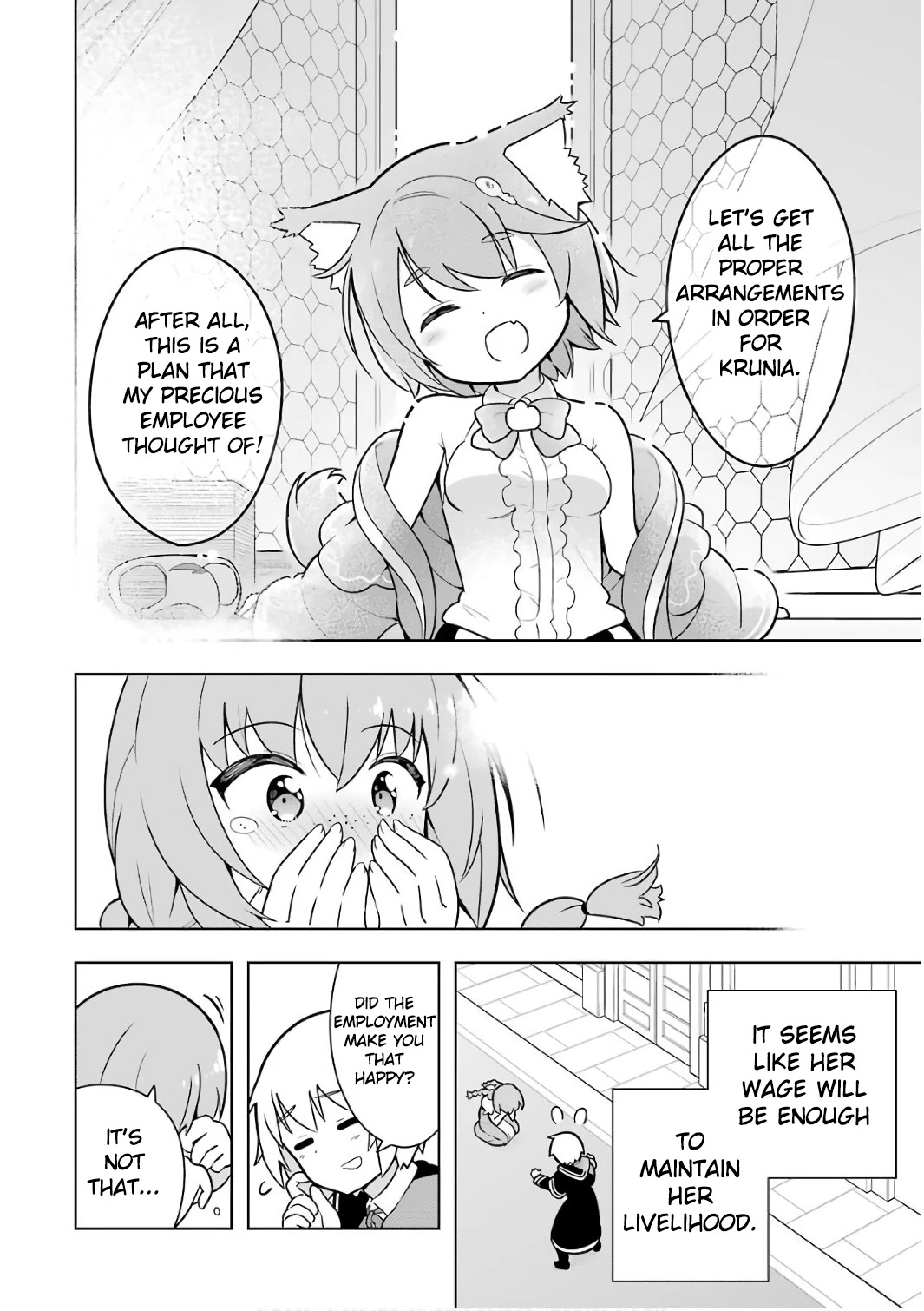Though Young People Recoil From Entering the Black Magic Industry, I Found Its Treatment of Employees Quite Good When I Entered It, and the President and Familiar Are Cute Too So Everything Is Awesome! Chapter 4 page 26 - Chapter 4